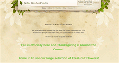 Desktop Screenshot of bobsgardencentre.com